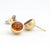 Ohrstecker Georg Spreng 'Blub 10' Citrine orange