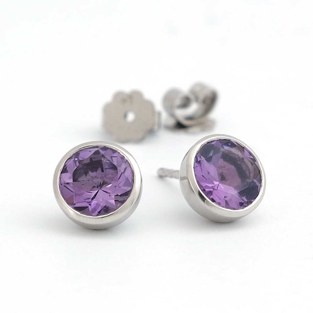 Ohrstecker Georg Spreng 'Blub 8' Amethyst